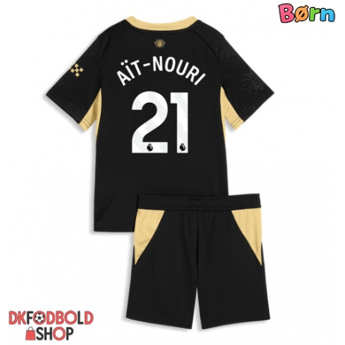 Manchester City Rayan Ait-Nouri #21 Udebanesæt Børn 2026-27 Kort ærmer (+ korte bukser)